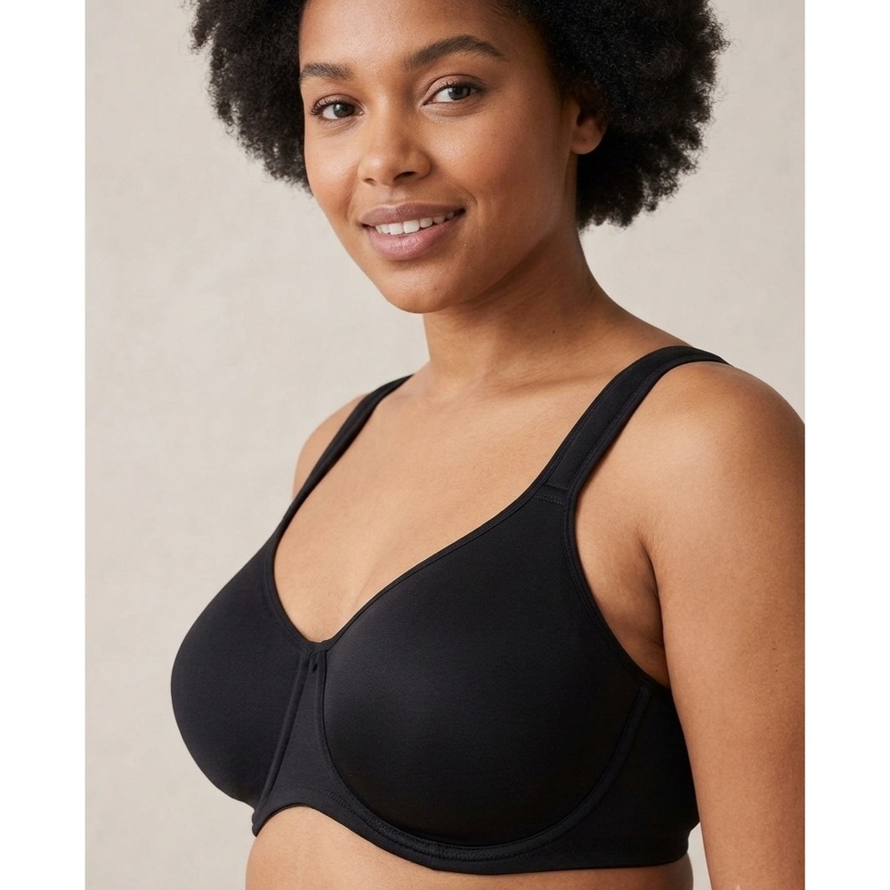 Bali Passion for Comfort Underwire Bra Black Full Coverage  42DD
